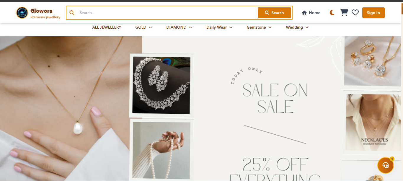 Glowra Beauty & Cosmetics Web App